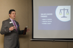 Hans describing Values-Based Finance
