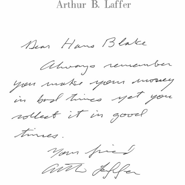 Arthur Laffer Note